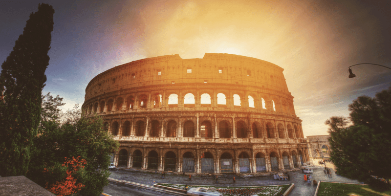 Il Colosseo è vicino le nostre camere a ore.